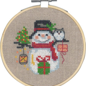 Broderisett - snømann