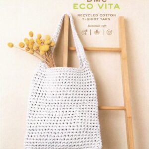 oppskriftsbok - DMC Eco Vita t-shirt garn, veske
