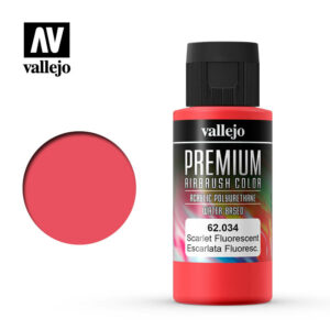 Vallejo Premium RC Color 60ml - fluorescent scarlet