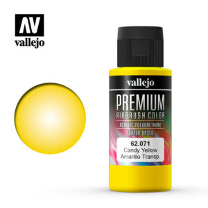 Vallejo Premium RC Color 60ml - Candy yellow