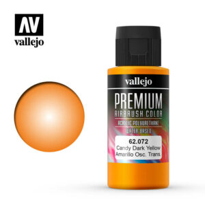 Vallejo Premium RC Color 60ml - Candy dark yellow