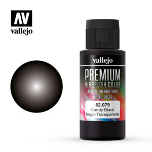 Vallejo Premium RC Color 60ml - Candy black