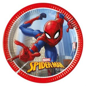 Papptallerken - Spiderman Crime Fighter