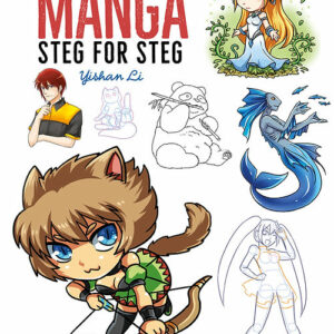 Bok - Hvordan tegne manga steg for steg