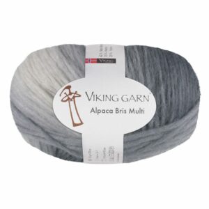 Viking Garn Bris Multi - 314 multi grå
