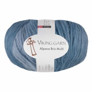 Viking Garn Bris Multi - 321 multi blågrå