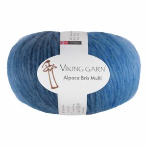 Viking Garn Bris Multi - 322 multi blå
