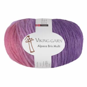Viking Garn Bris Multi - 370 multi rosalilla