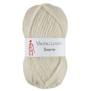 Viking Garn Snorre - 202 naturhvit