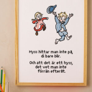 Broderisett - Ida og Emil