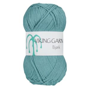 Viking Garn Bjørk - 528 lys petrol