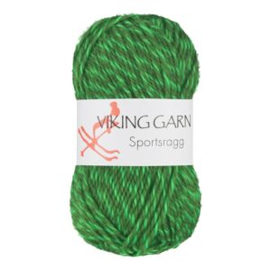 Viking Garn Sportsragg - 537 Multi grønn
