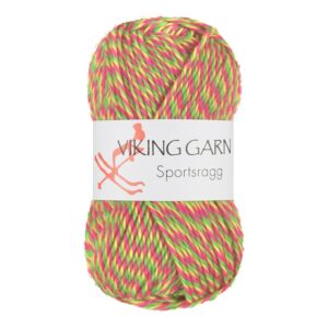 Viking Garn Sportsragg - 558 Multi neon