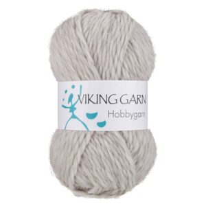 Viking Garn Hobbygarn - 911 Perlegrå