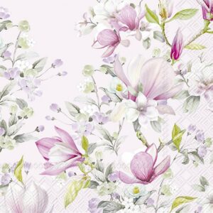 IHR serviett lunch - Romantic Magnolia Light Rose