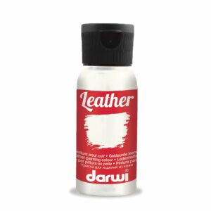 Darwi Leather Lærmaling – 50ml – 010 White
