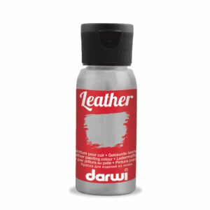 Darwi Leather Lærmaling – 50ml – 151 Mouse Grey