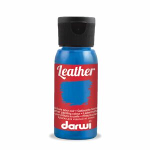Darwi Leather Lærmaling – 50ml – 215 Blue