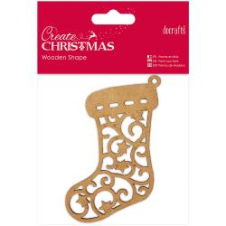 wooden shape - stocking
