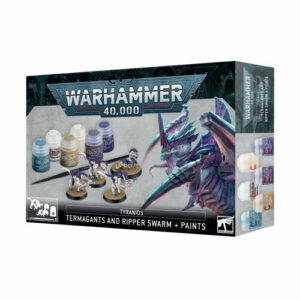 Warhammer 40.000 - Tyranids Termagants and ripper swarm + Paints Set