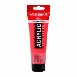Amsterdam Standard Akryl 120ml – 832 Metallic Red