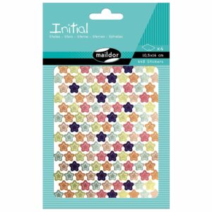 Initial Klistremerker – små stjerner