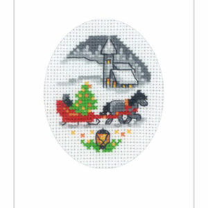 Broderisett - julekort Kane