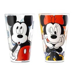 Disney glass - Mikke og Minni