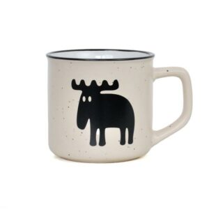 Krus stengods Moz, pastell, beige