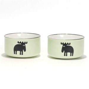 Skål stengods Moz pastell, grønn 1stk