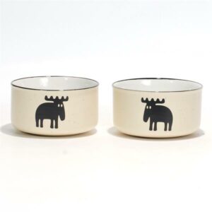 Skål stengods Moz pastell, beige 1stk