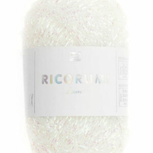 Ricorumi Lamé - White iridescent