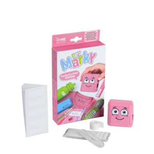 DIY Marky stempel rosa