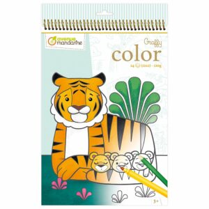 Graffy Fargeleggingsbok – 21×34,2 – Ville dyr