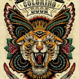 Bok - The Tattoo Colouring Book