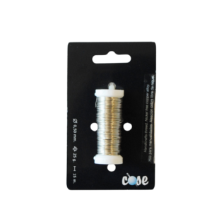 WIRETRÅD SØLV 0,5 MM X 15 MTR