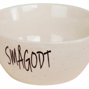 Skål keramikk beige Smågodt 15,5x7,5cm