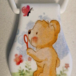 Seleklips plast - bjørn