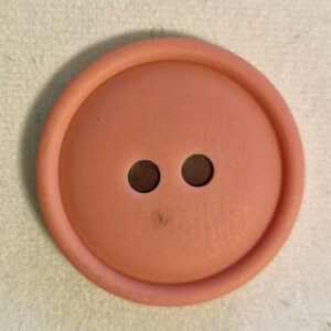 Knapp 2-hull 15mm - støvrosa