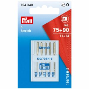 Prym Symaskinnåler 5stk – Stretch 130/705 – 75+90