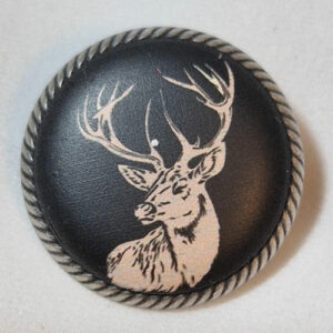 Knapp øye 20mm - hjort