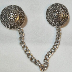 Spenne lenke, antikksølv