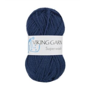 Viking Garn Superwash - 127 jeansblå
