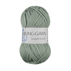 Viking Garn Superwash - 128 Lys petrol