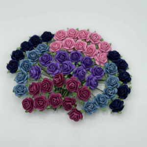 Roser 1,2cm, mørk mix