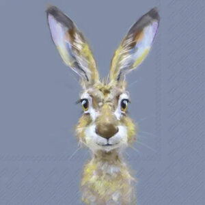 IHR serviett lunch - Rabbit Buster Blue