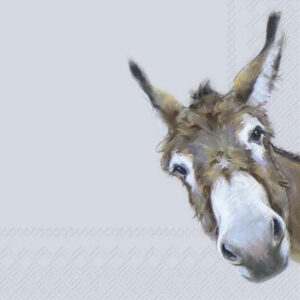 IHR serviett lunch - Donkey Gonzo Grey