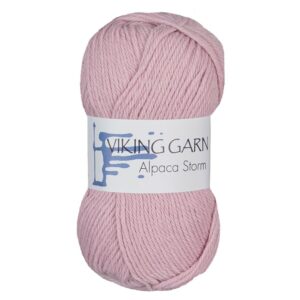 Viking Garn Alpaca Storm - 566 lys rosa