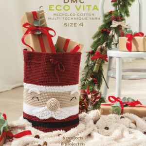 Oppskriftbok DMC Eco Vita 4 - 6stk prosjekter jul