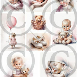 Klippeark - babyjente